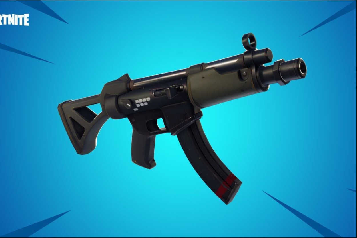Maschinenpistole in Fortnite nicht gewölbt