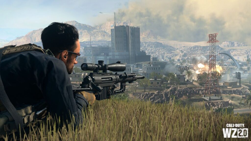 Warzone 2-Operator mit dem Ziel Intervention