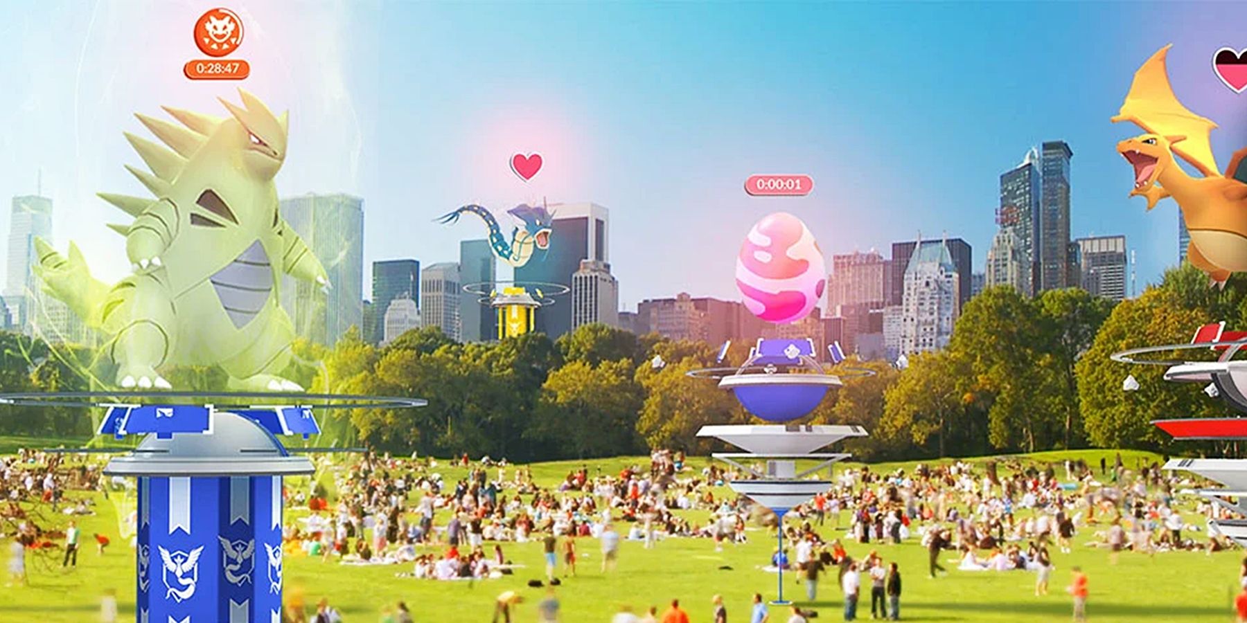 pokemon go raids gyms