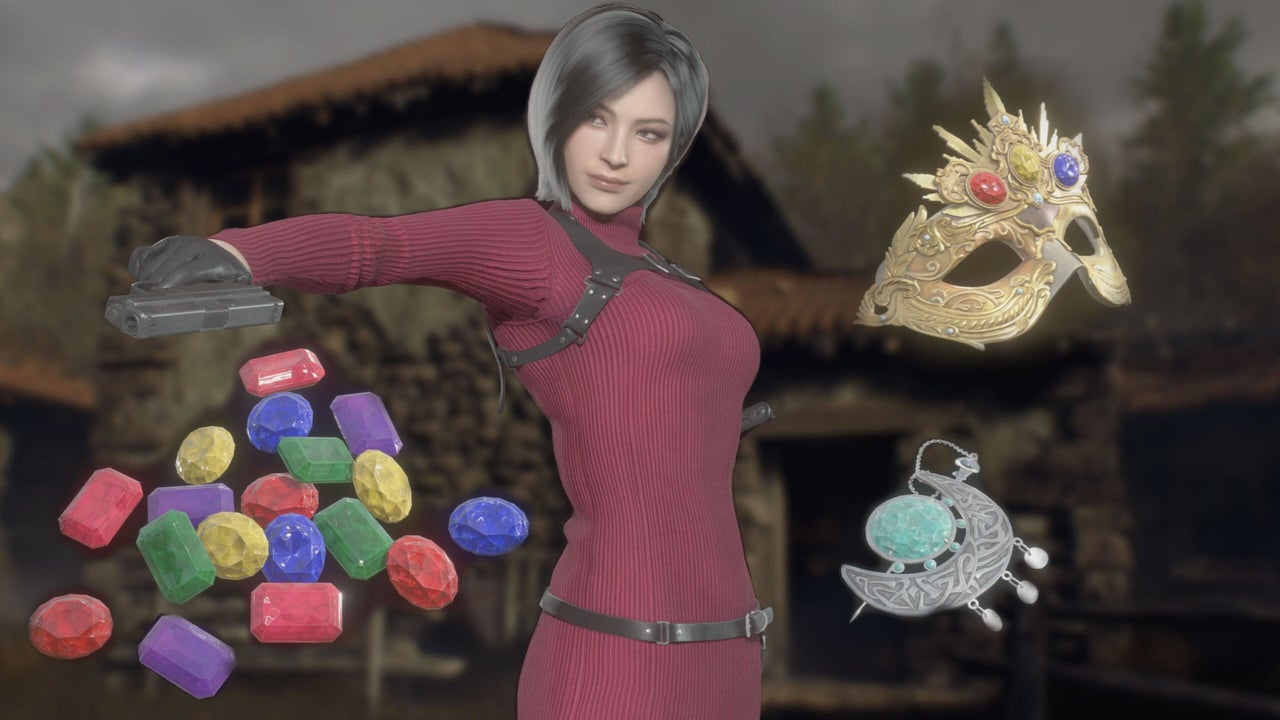 Resident Evil 4 Remake: So erhalten Sie das meiste Geld für Ihre Schatz- und Edelsteinkombinationen