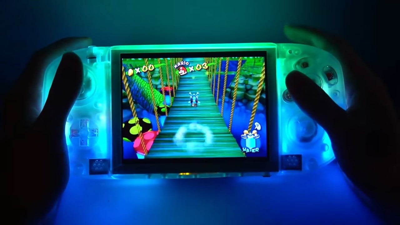 Zufällig: Modder konstruiert Wii & GameCube Portable mit „Reactive RGB“