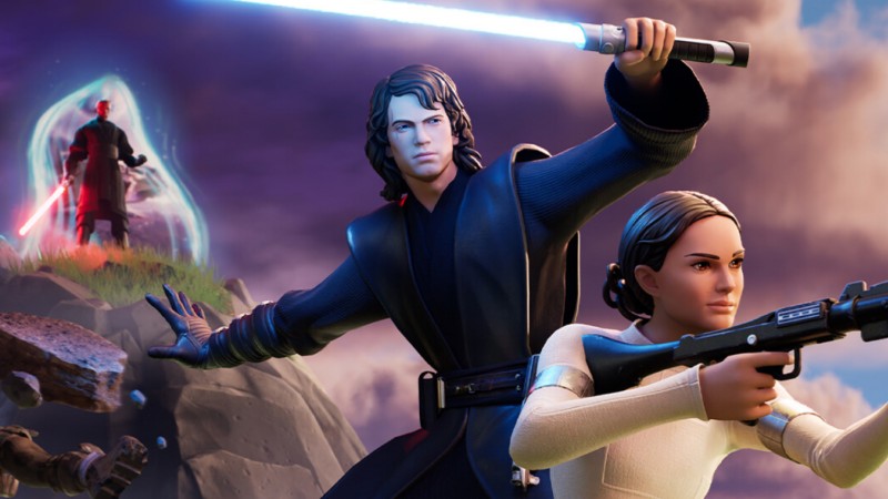 Anakin, Padme, Darth Maul und mehr schließen sich Fortnite beim neuen Star Wars-Event an