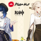 Genshin Impact pizza hut japan