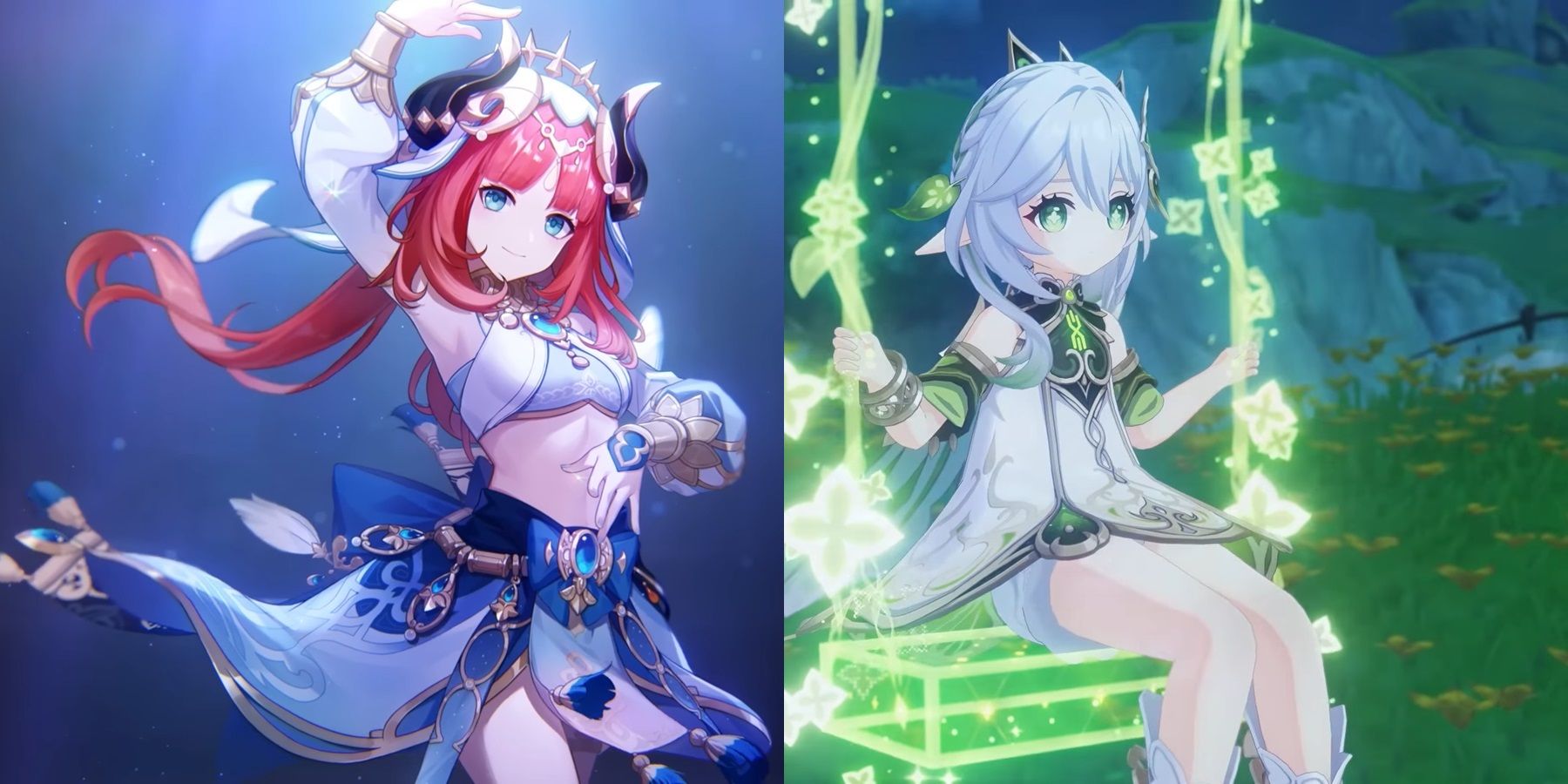 Genshin Impact Nilou and Nahida