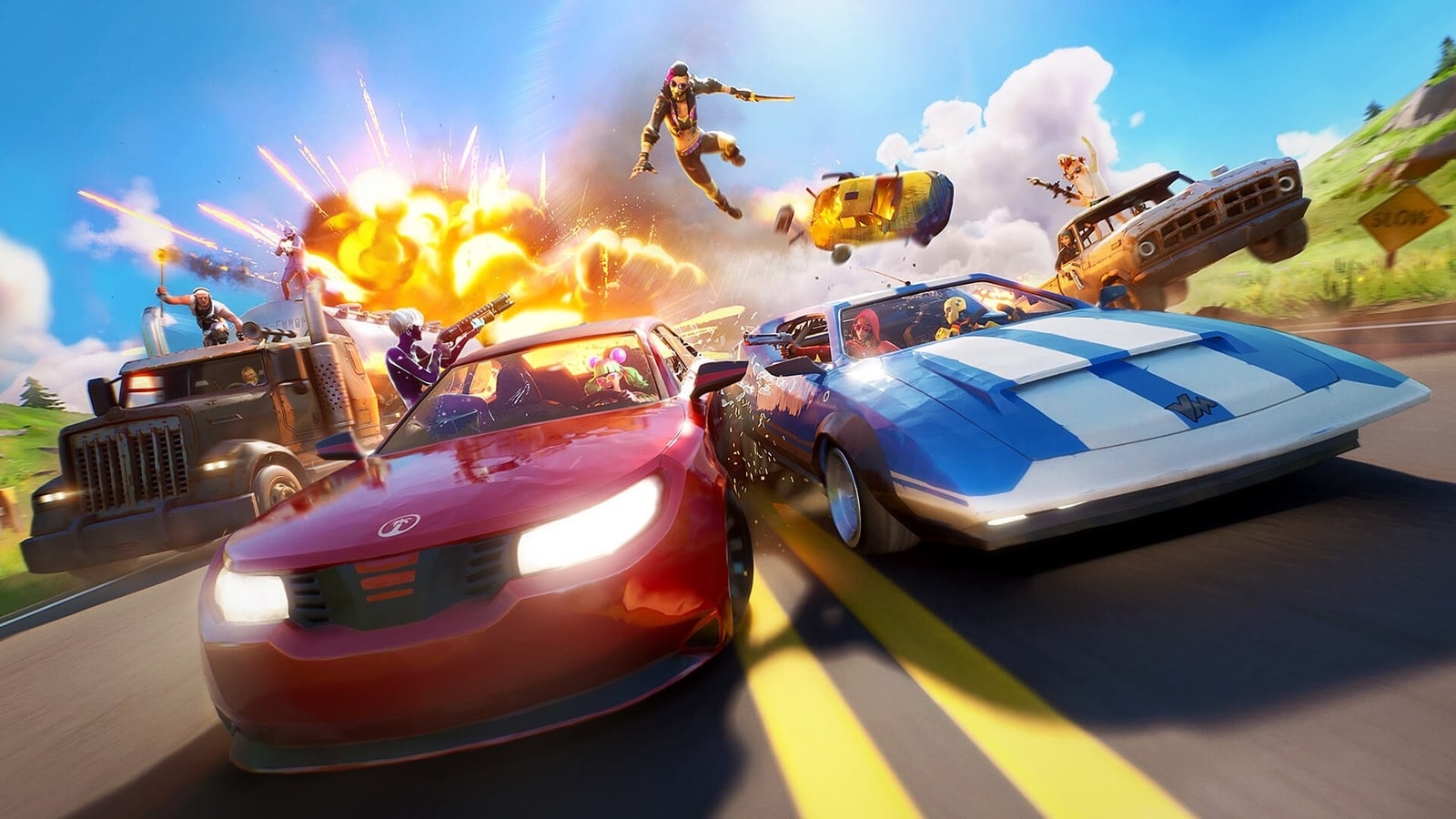 Bringen Sie Ihre Motoren auf Touren!  Fortnite führt bald einen neuen Autorennen-Spielmodus ein