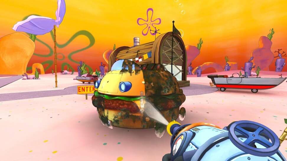 SpongeBob Schwammkopf tritt diesen Sommer dem PowerWash Simulator bei