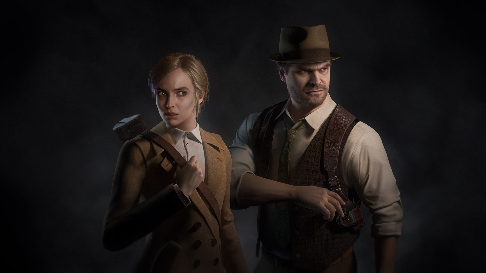„How Alone in the Dark“ brachte David Harbour und Jodie Comer für die Rückkehr des Survival-Horror-Klassikers zusammen