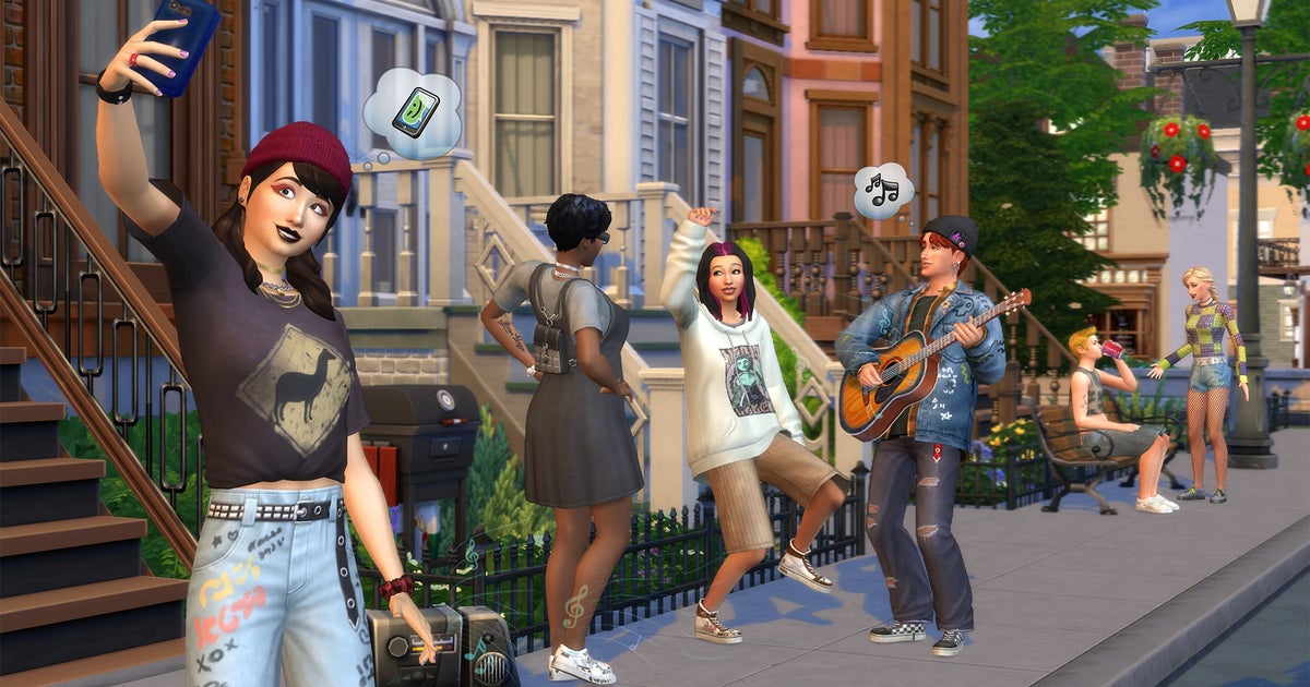 Der nächste Kit-DLC für Die Sims 4 bietet schmuddelige Looks und Ecken für Bücher