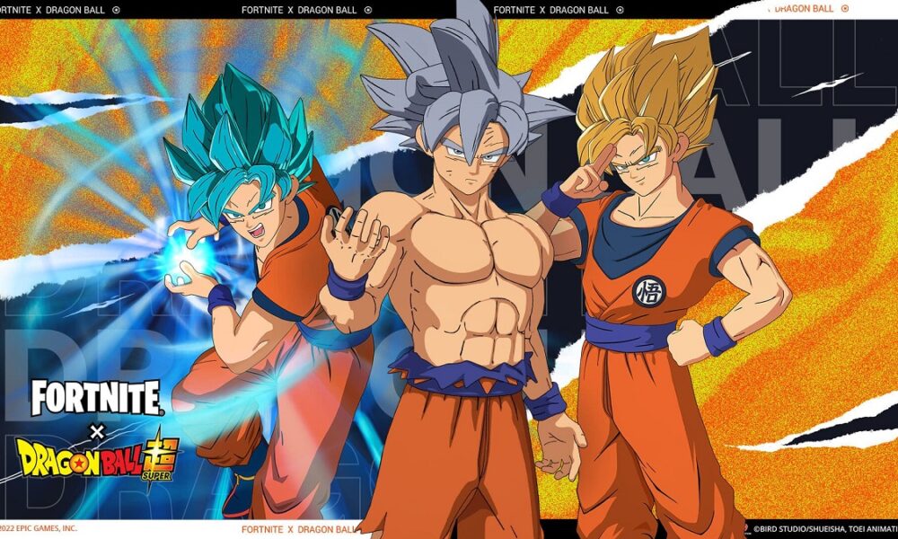 Goku in Fortnite