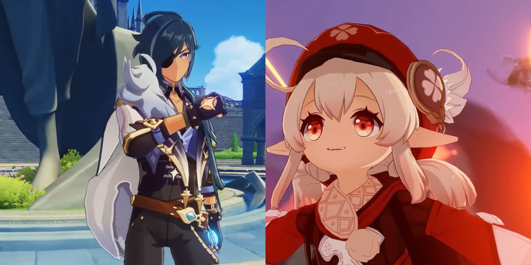 Genshin Impact characters Kaeya and Klee