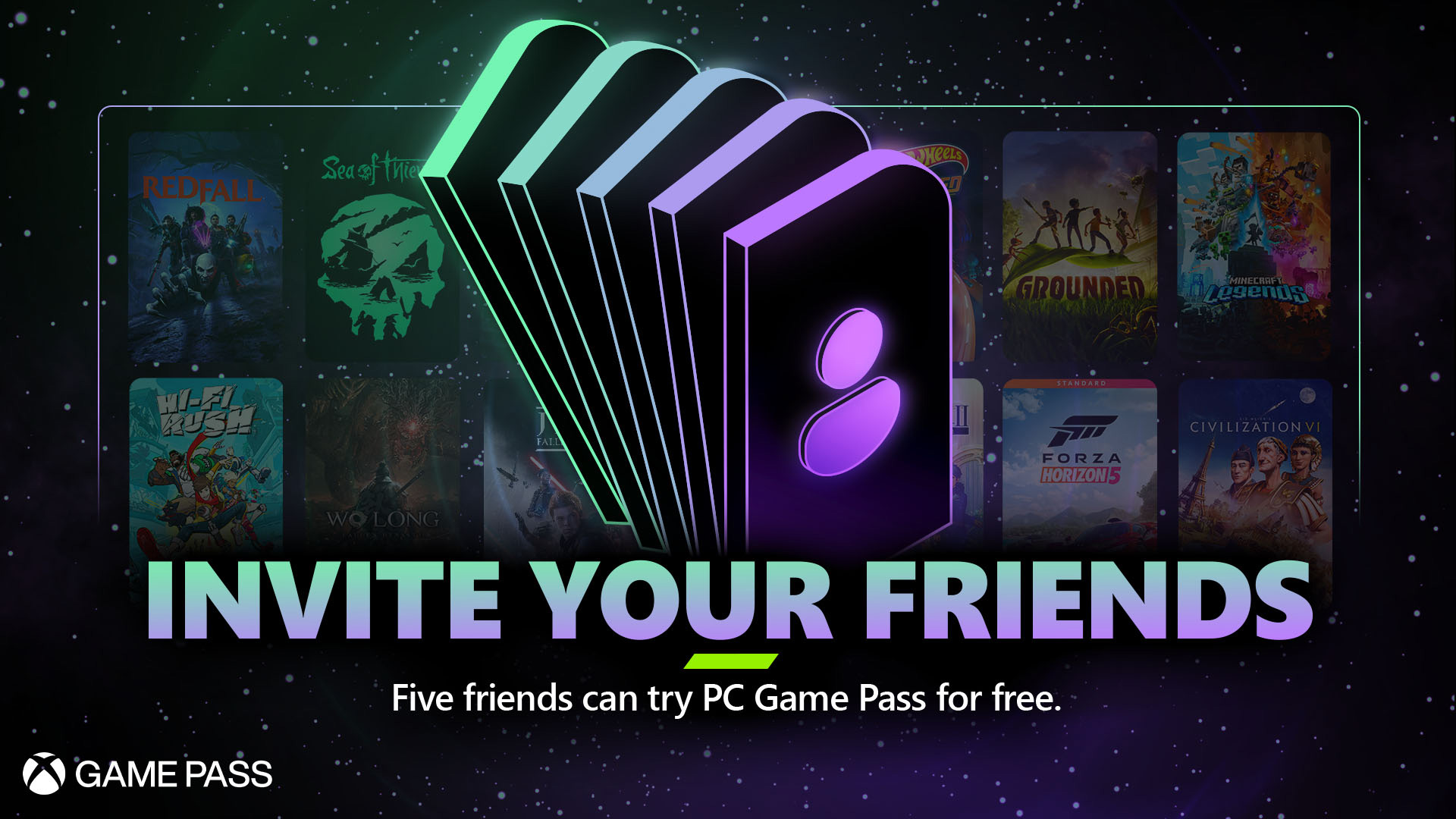 Laden Sie Ihre Freunde ein und spielen Sie zusammen - Ankündigung des neuen Empfehlungsprogramms für Freunde von Game Pass