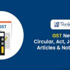 Terminverlängerung für die Ausübung der Option durch GTA zur Zahlung der GST im Rahmen der Termingebühr 