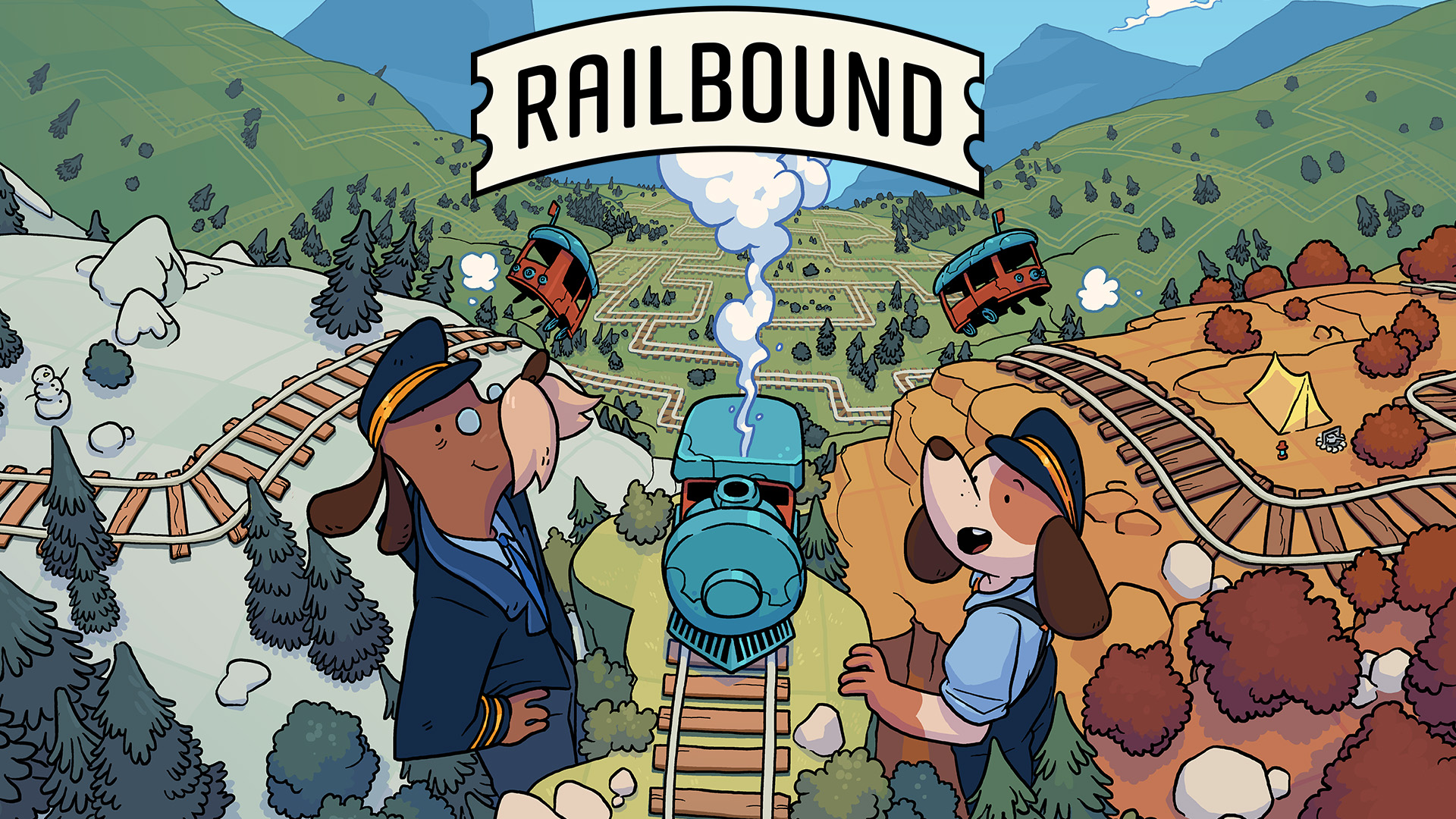 So erstellen Sie ein spannendes Puzzle: Railbound, ein Zug auf einer kurvenreichen Reise