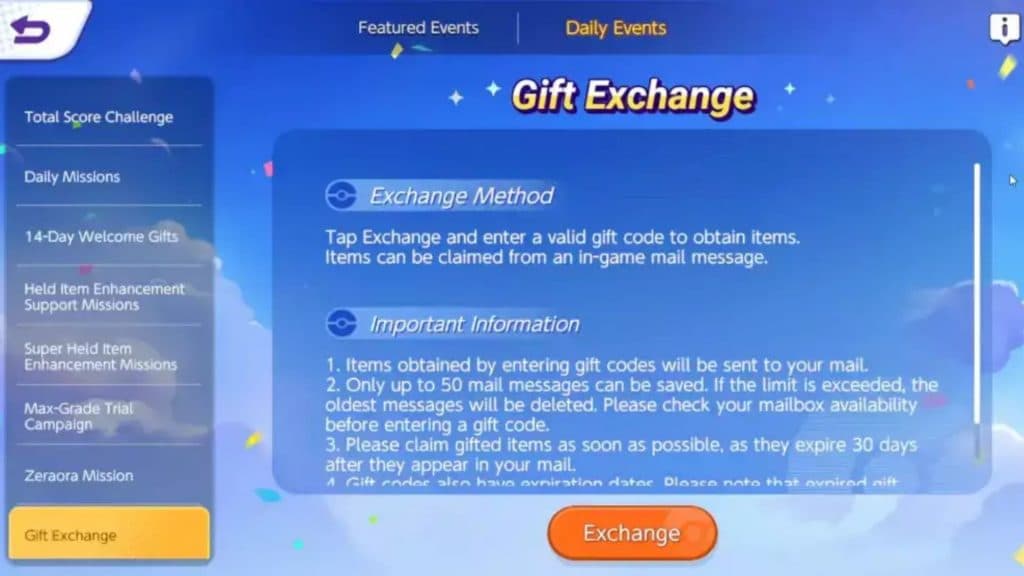 Pokemon Unite-Codes