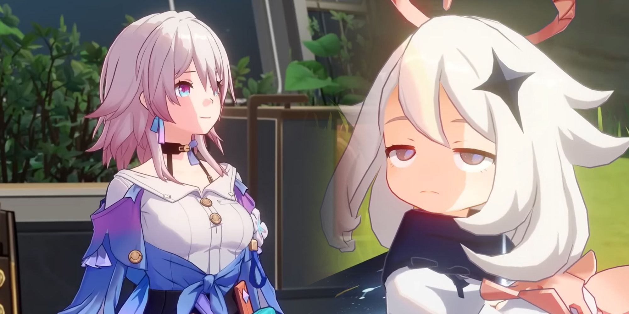 Honkai Star Rail und Genshin Impact – Bild von Paimon neben dem Bild vom 7. März