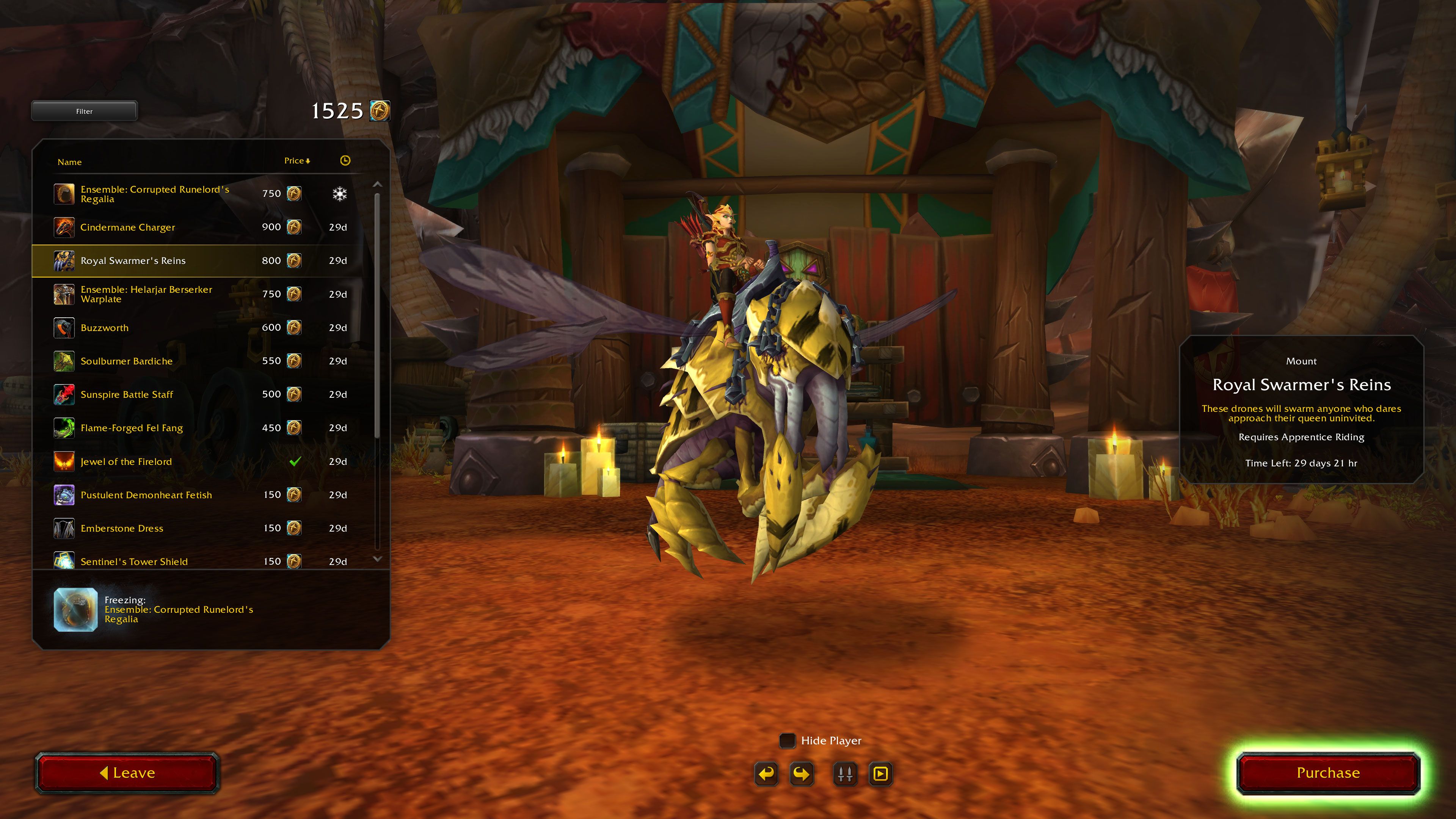 WoW Royal Swarmer