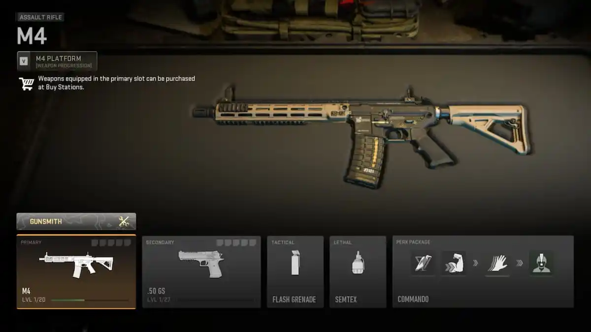 M4-Vergünstigungen in Warzone 2.0