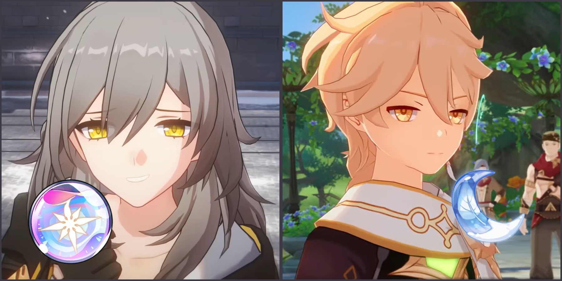 Honkai Star Rail Stelle and Genshin Impact Aether-1