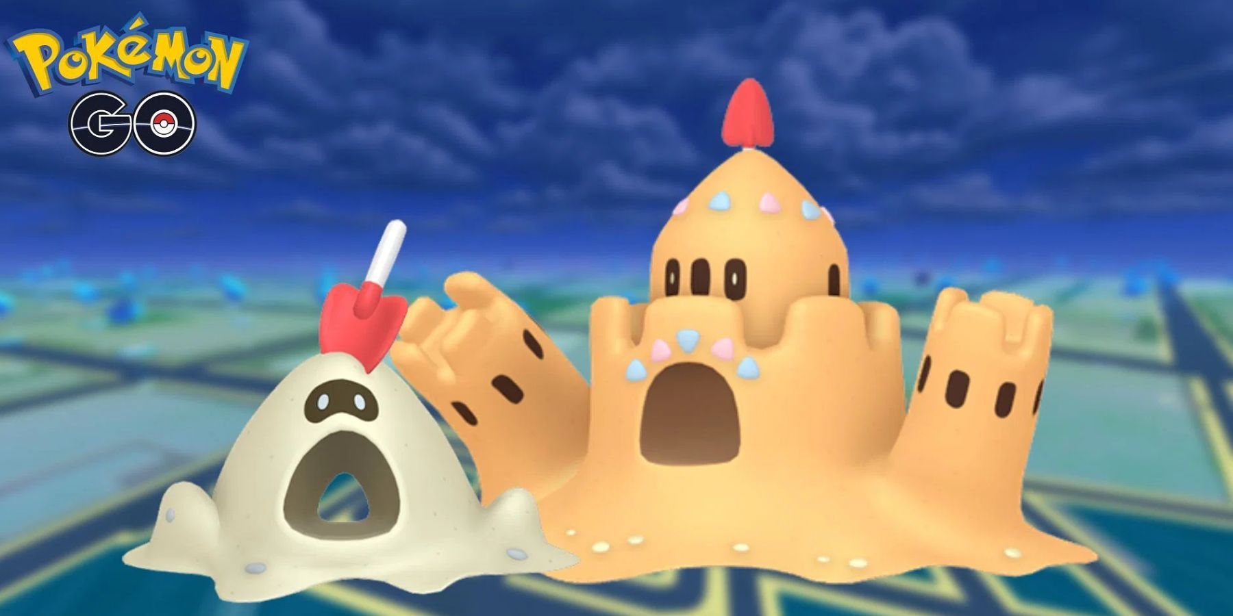 Sandygast und Palossand in Pokemon GO