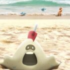pokemon go water week event sandygast krabby clauncher and crabrawler