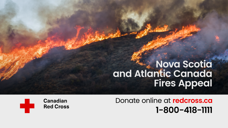 Feueraufruf des Roten Kreuzes in Nova Scotia und Atlantik-Kanada 2023