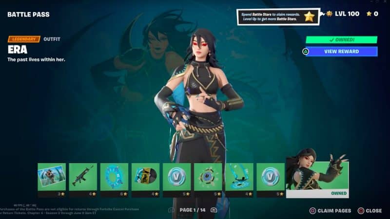 Fortnite Chapter 4 Season 3 Battle Pass