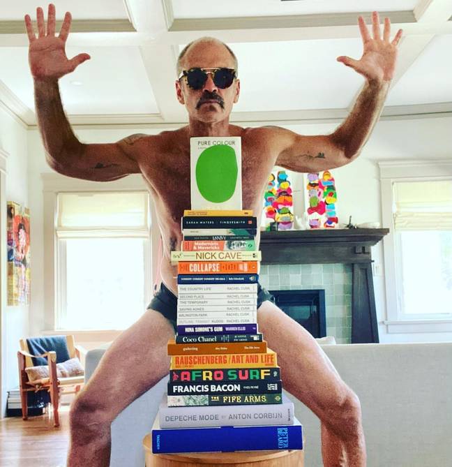 Steven Ogg scheint seine beste Arbeit in der Hose zu leisten.  Bildnachweis: Instagram/@ogg_steven
