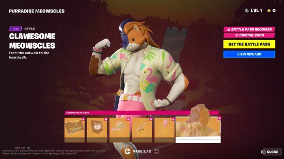 Fortnite Battle Pass-Skin