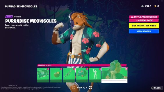 Fortnite Kapitel 4 Staffel 3 Battle Pass Skin