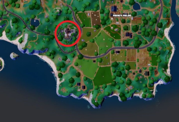 Meadow Mansion in Fortnite.