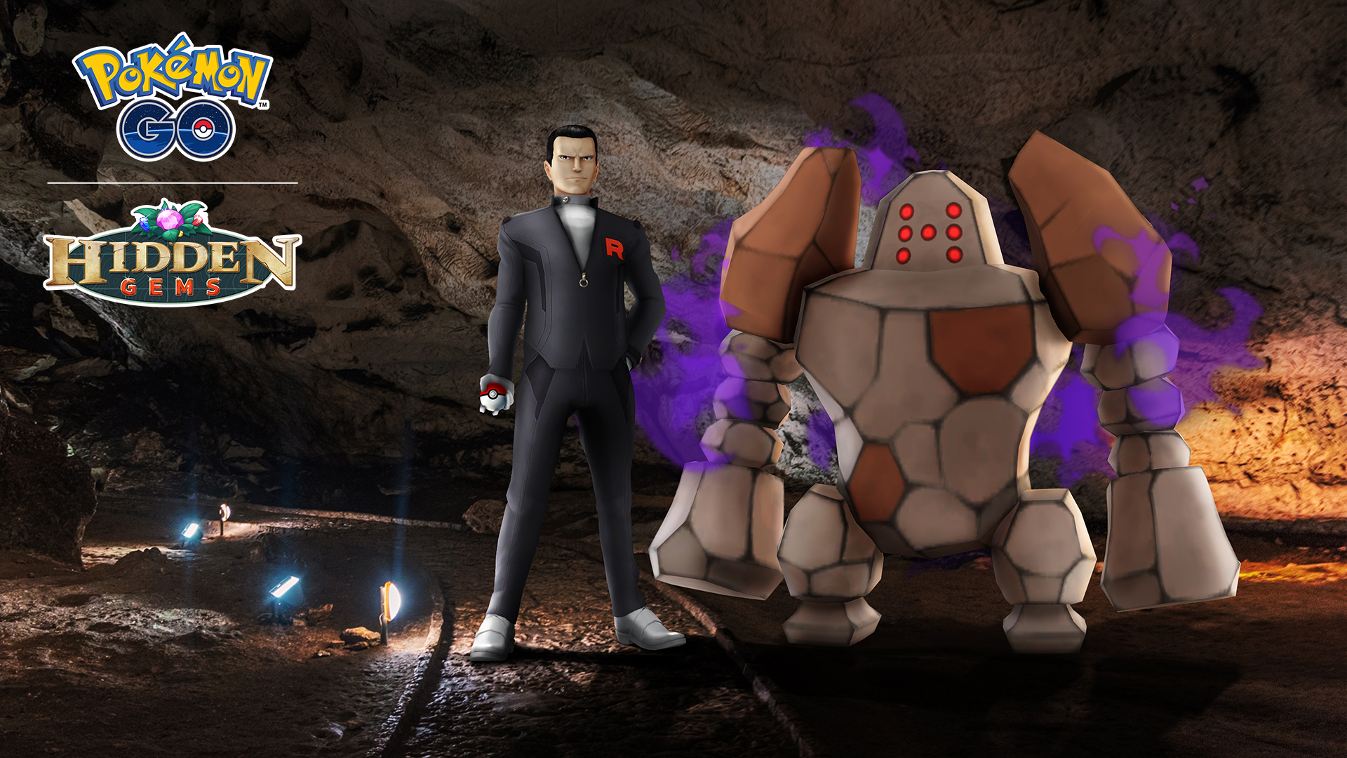 Besiege Giovanni und fange diese Woche Regirock in Pokémon Go