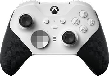 Detailansicht des Xbox Elite Wireless Controller Series 2 – Core (Weiß)