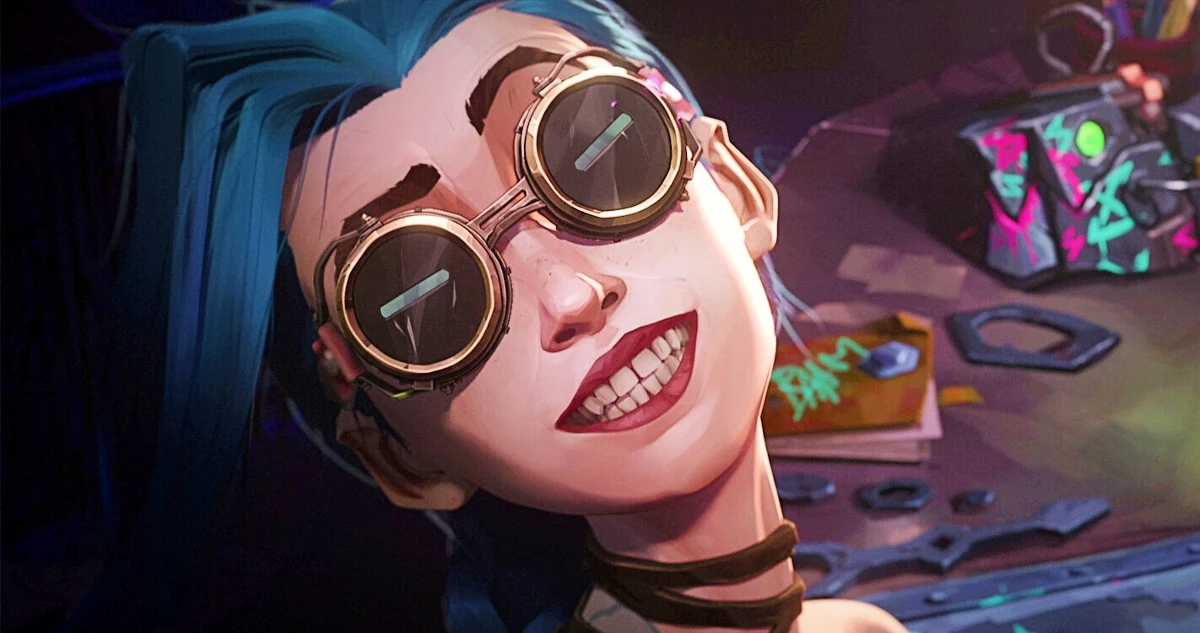 Ella Purnell as the voice of Jinx in Arcane: League of Legends