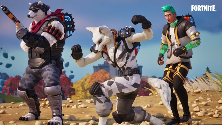 Bleiben Sie frostig in der Fortnite-Crew mit dem Winter's Trickster Legacy Set