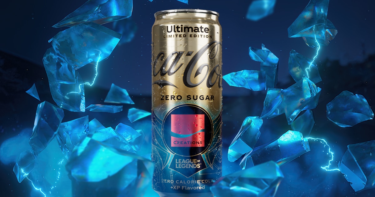 Coca-Cola Ultimate Zero Sugar League of Legends