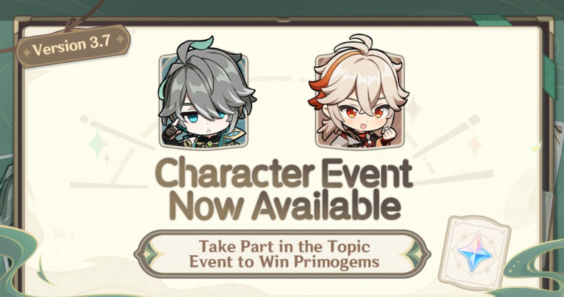 Genshin Impact 3.7 Update bringt Charakter-Event, um eine Belohnung zu gewinnen