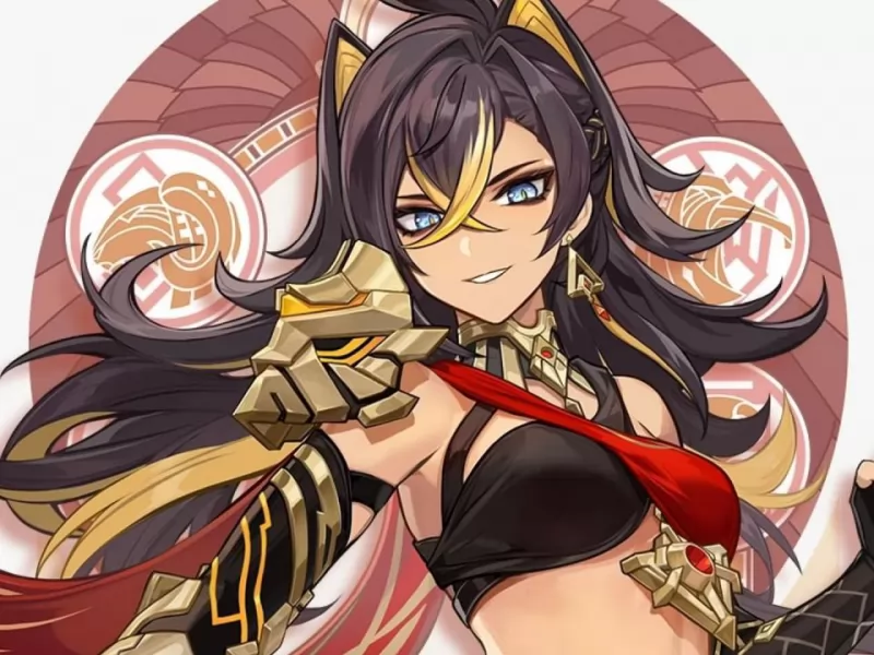 Genshin Impact: A cosplay hermit of Dehya rests in the Sumeru Oasis