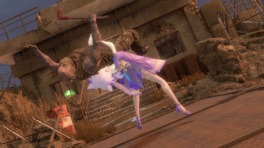 Genshin Impact – Keqing (Opulent Splendor) bei Resident Evil 4 (2023)