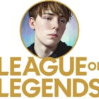 LS Twitter profile pic above League of Legends logo