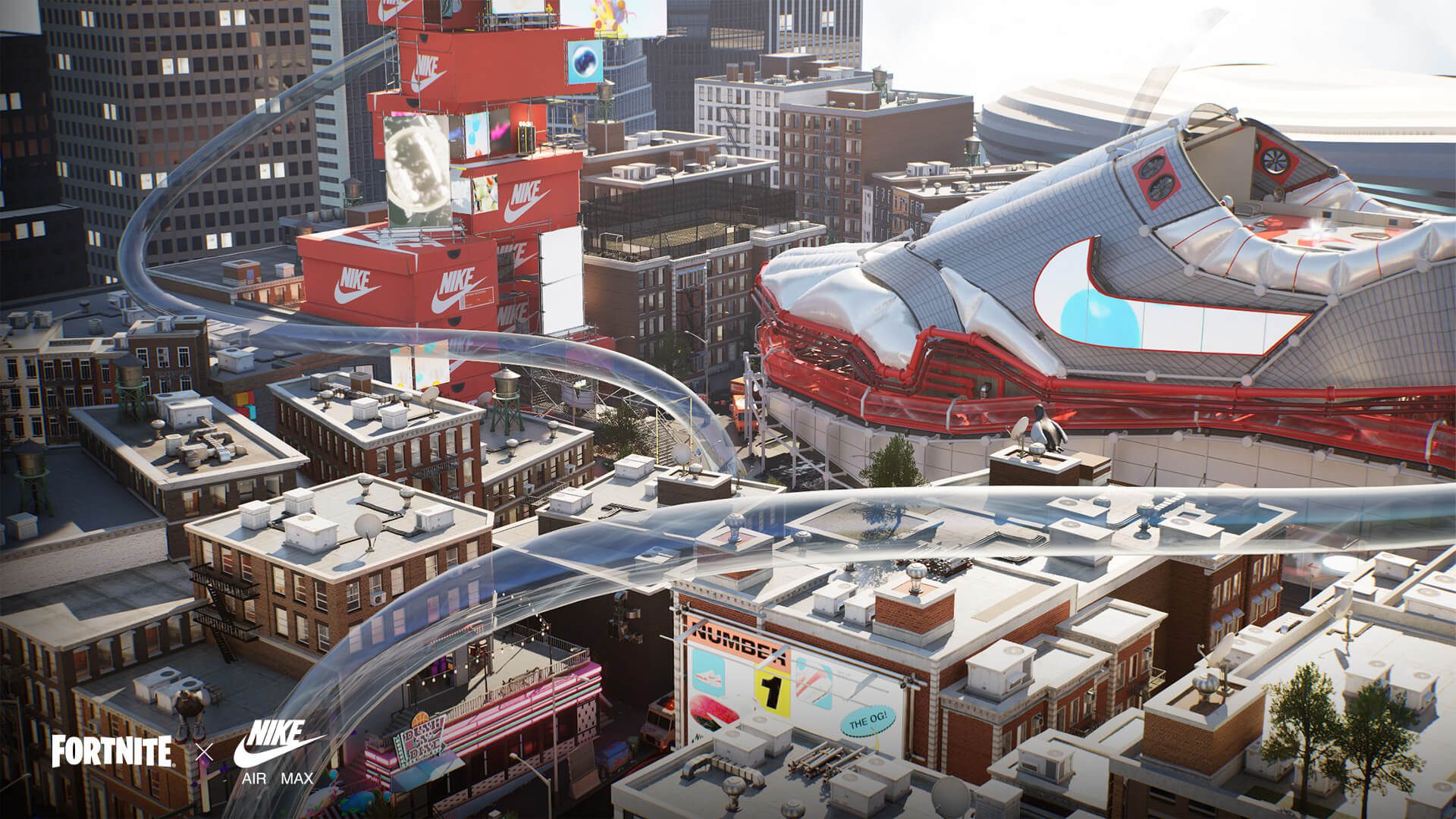 Nike führt in Fortnite eine Air Max-Themeninsel ein