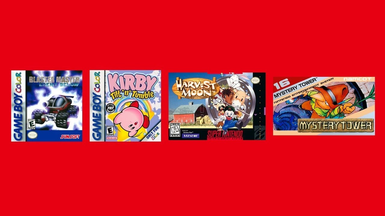 Nintendo erweitert die Game Boy Color-, SNES- und NES-Bibliothek von Switch Online um vier weitere Titel