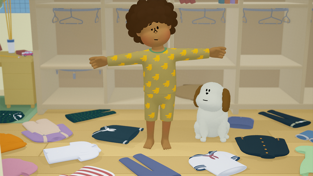To a T ist ein neues Spiel des Schöpfers von Katamari Damacy, in dem eine Figur in einer T-Pose steckt