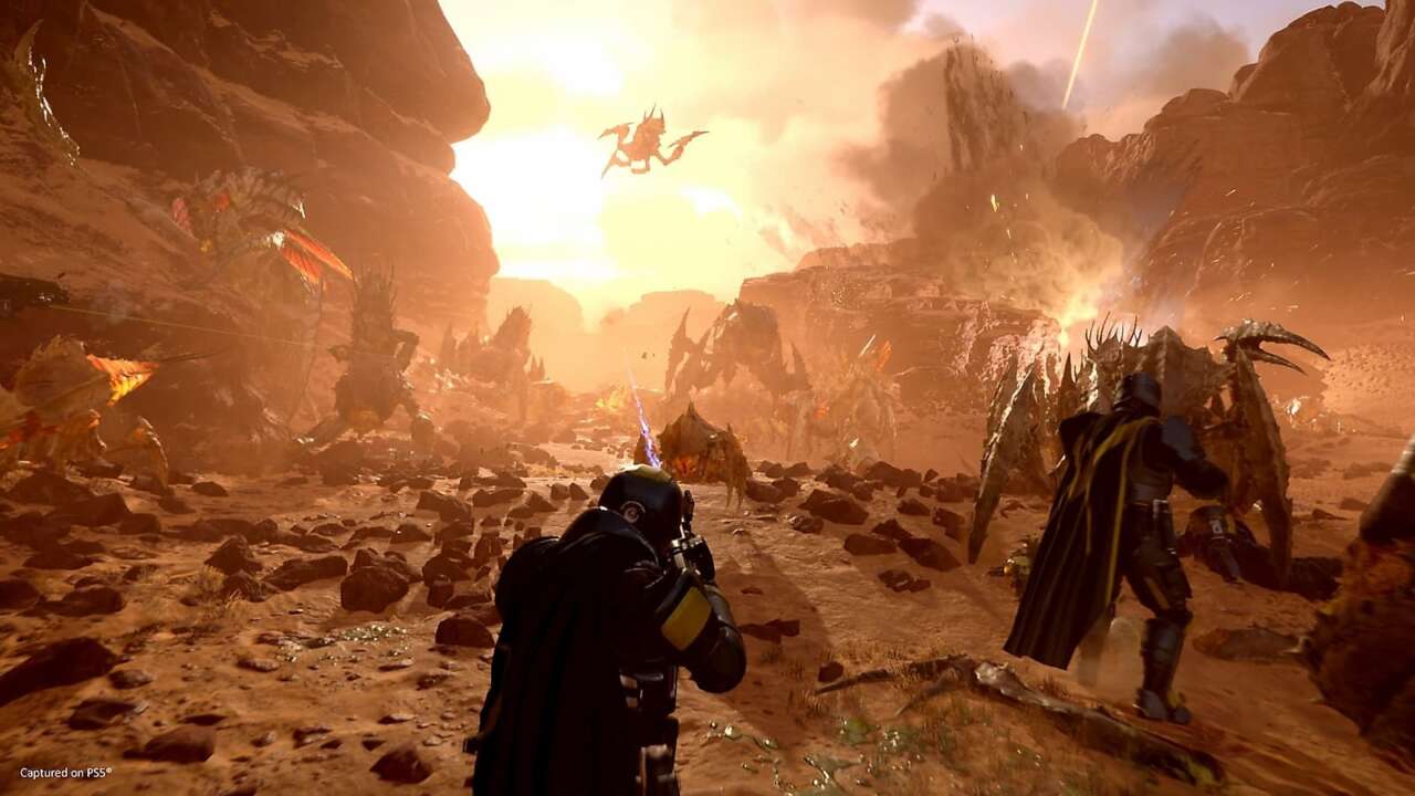 Helldivers 2 hält das Eigenfeuer auch mit zerstörerischen neuen Waffen aufrecht