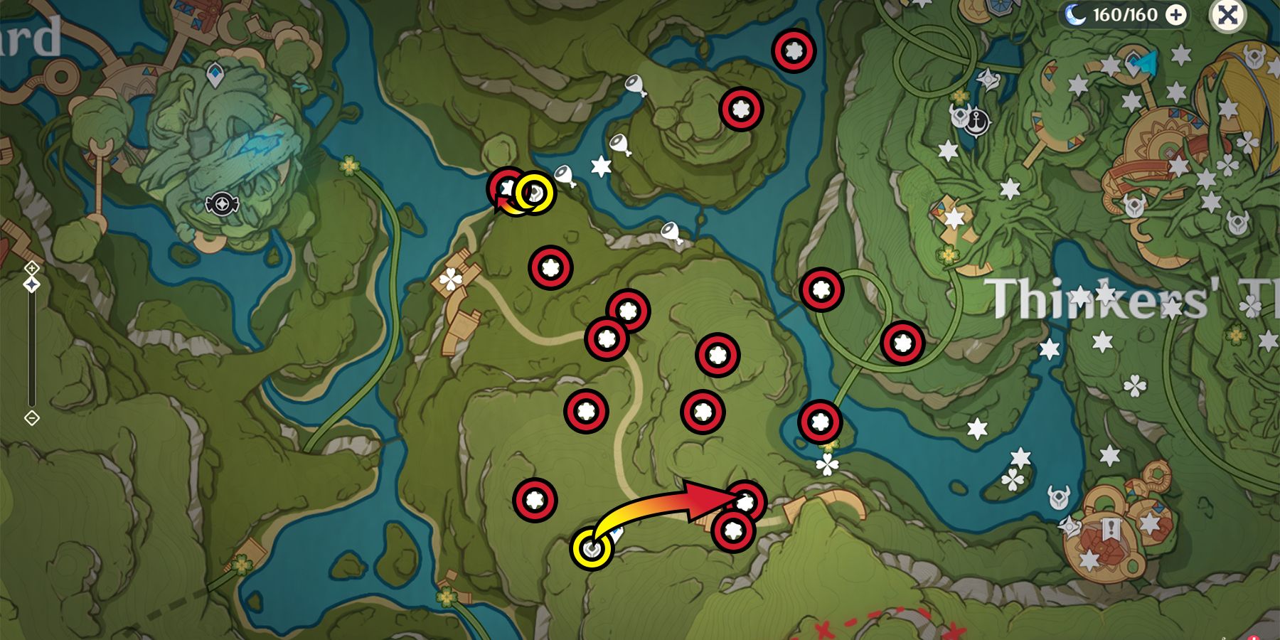 Genshin Impact Thinkers Thearter-Truhe-Standort 1-15