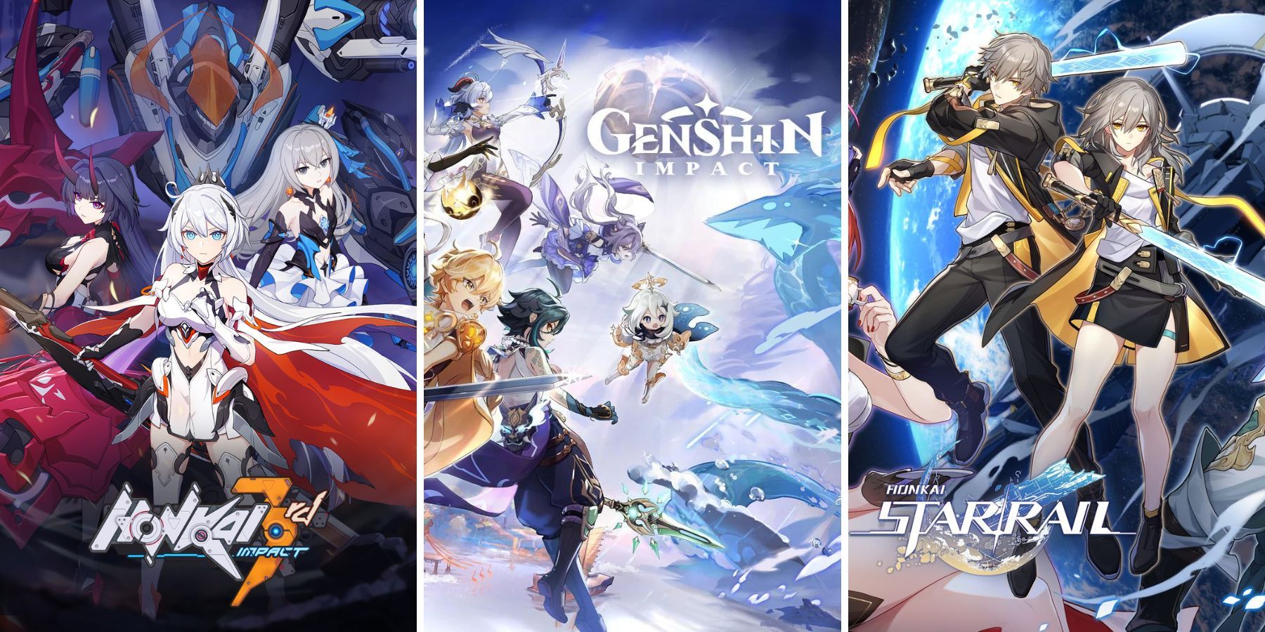 Die Verbindung zwischen Genshin Impact, Honkai Star Rail und Honkai Impact 3rd erklärt