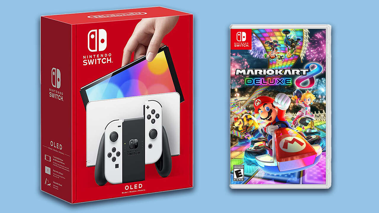 Walmart+-Abonnenten erhalten frühen Zugriff auf dieses Switch-OLED-Bundle mit Mario Kart 8 Deluxe