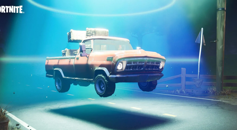 So verwenden Sie ein umgedrehtes Auto, um es in Fortnite auf den Kopf zu stellen
