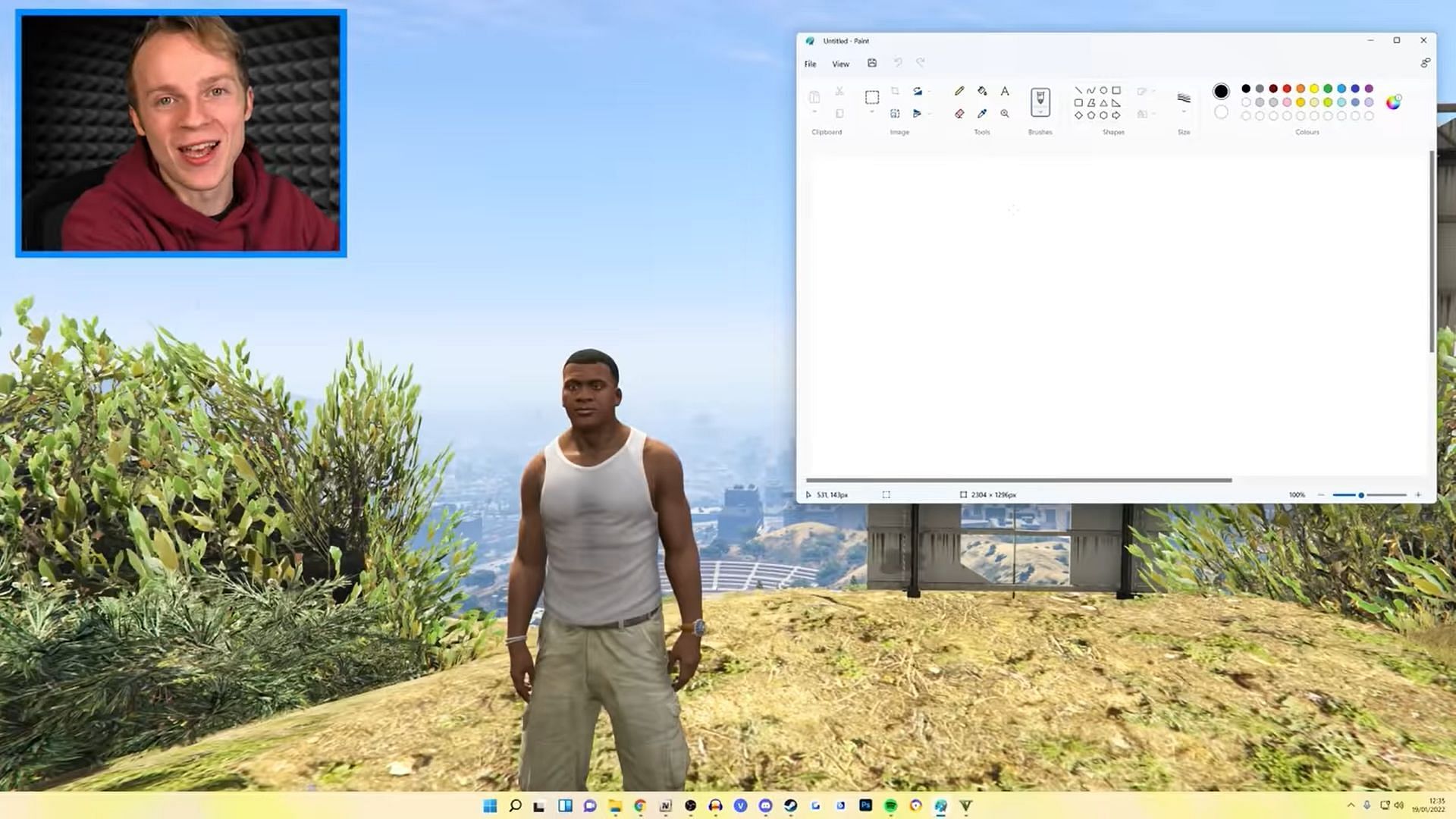 GTA 5-Streamer lockt Zuschauer, indem er mithilfe von Mods Dinge zeichnet, die im Spiel real werden
