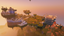 Tears of the Kingdom's Great Sky Island, gebaut in Minecraft. Screenshot über Grazzy