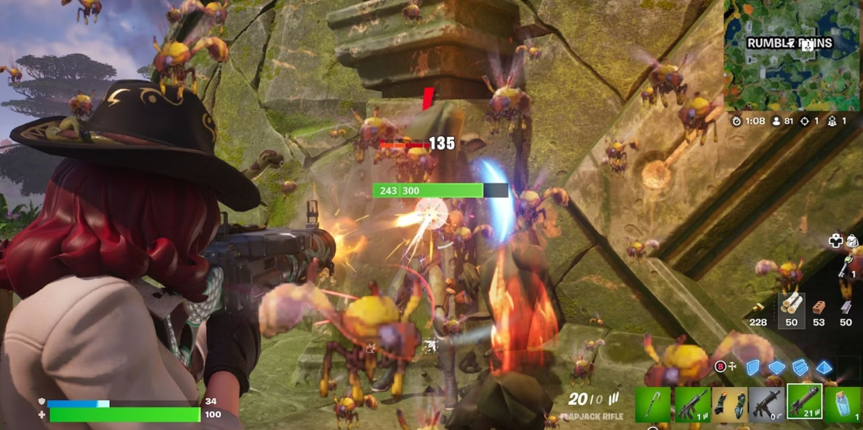 So verwenden Sie Wildwespen in Fortnite